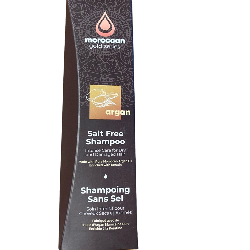 Moroccan Gold Series Salt Free Shampoo - New